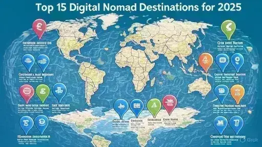 15 digital nomad destinations for 2025
